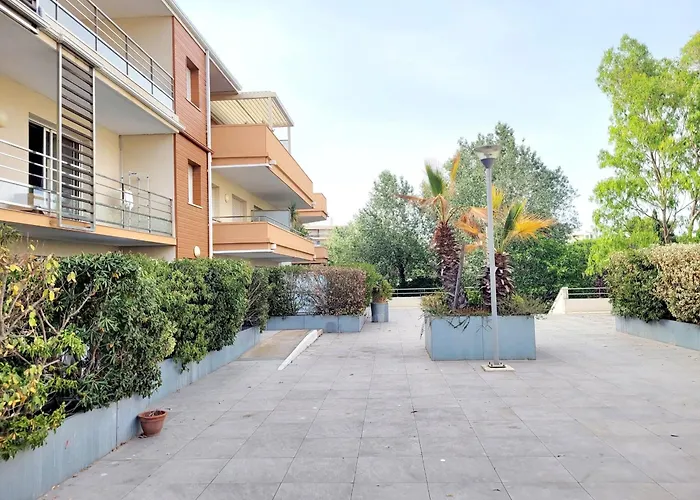 Apartamento Beau T2 Moderne Avec Piscine, Garage, Proche - - Fr-1-794-132 Canet-en-Roussillon