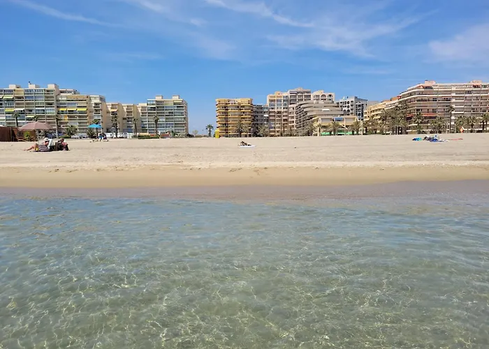 Beau T2 Moderne Avec Piscine, Garage, Proche - - Fr-1-794-132 Apartamento Canet-en-Roussillon